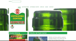 Desktop Screenshot of getraenke-schweizer.de